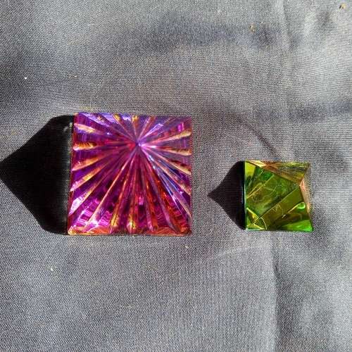 Crystal Pyramids (Set of 2)