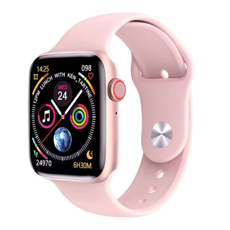 fk79 Smart watch With Bluetooth call,heart rate monitior pink