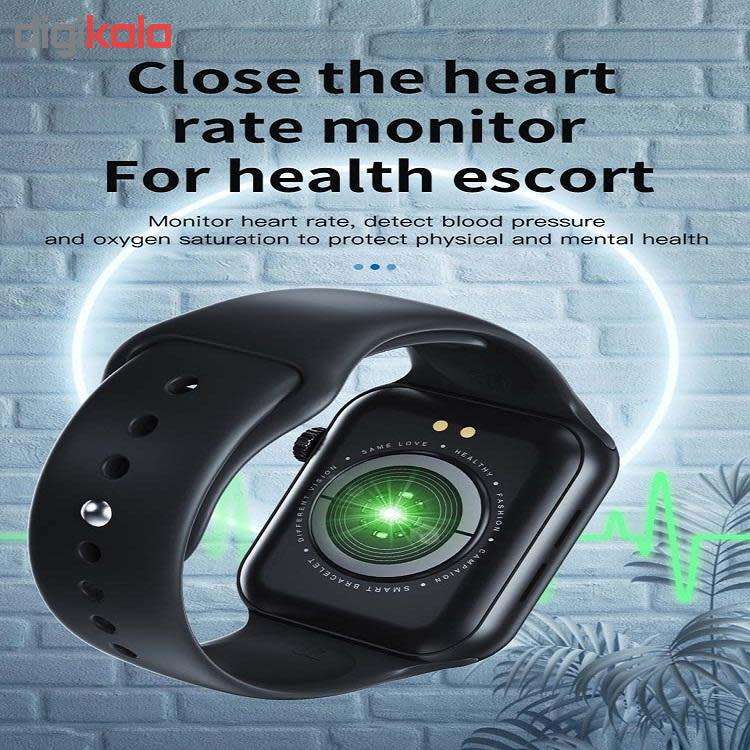 Z20 Smartwatch Bluetooth Calling, Heart Rate Monitor, Sleep Monitor - Black