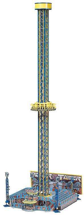 Faller HD 140325 - Power Tower Fairground operator - HO Scale Building Kit