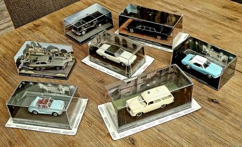 The James Bond Car Collection.Thunderball - 7 cars.