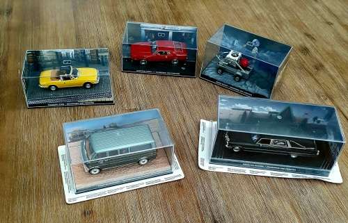 The James Bond Car Collection. Diamonds are forever.
