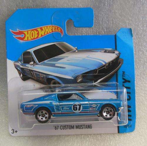 HOTWHEELS - 1967 CUSTOM FORD MUSTANG
