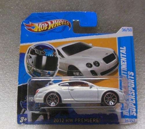 HOTWHEELS - BENTLEY CONTINENTAL SUPERSPORT