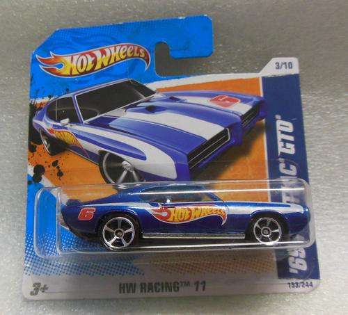 HOTWHEELS - 69 PONTIAC GTO
