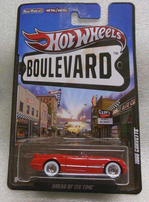 HOT WHEELS BOULEVARD 55 CHEVY CORVETTE