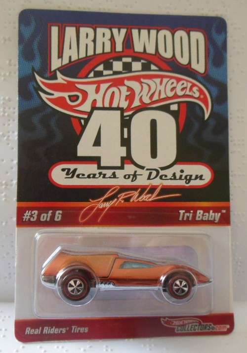 HOT WHEELS LARRY WOOD 40 YEARS OF DESIGN - TRI BABY