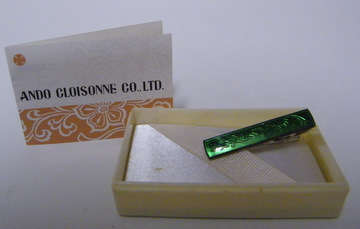 Ando Cloisonne Tie Pin - Beautiful!