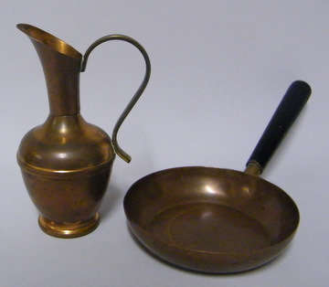 Copperware (Rhodesia) - Pan and Jug