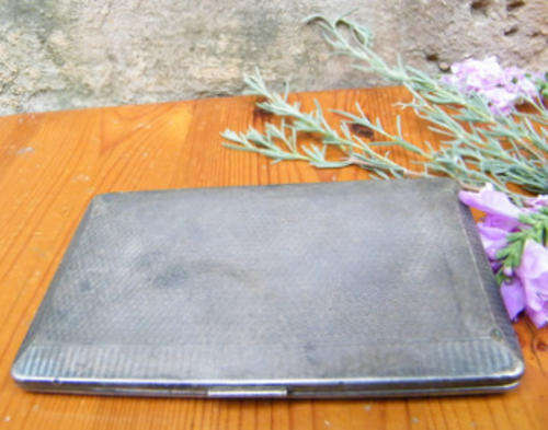 Vintage Silver Plated Cigaretter Holder - Turn it into a Double Photograph Frame!
