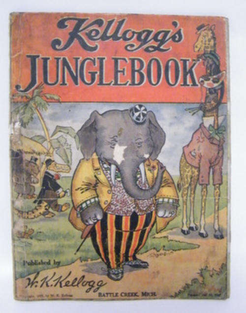 Published 1909 - Antique Kellogg's Junglebook - Highly Collectible, Valuable and sought after!