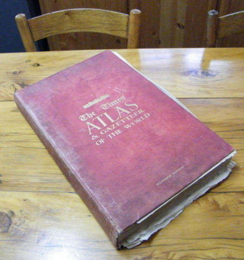 C1922 - Times Survey Atlas of the World - Large Size (46x30cm)- 112 Large Plate Maps! Complete!