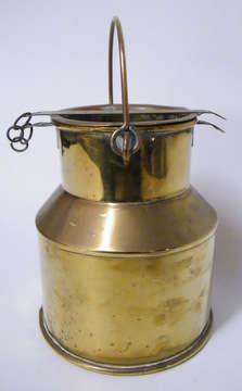 Small Hand Made Brass Milk Can - Made in Cradock