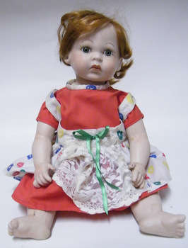 Collectors Doll - Hand Made Porcelain Doll - 42cm tall - Damage Free!