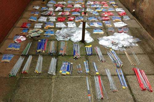 MASSIVE Collection: Knitting Needles, Circular Needles (Scacel, Germ), craft accessories - 17kg!
