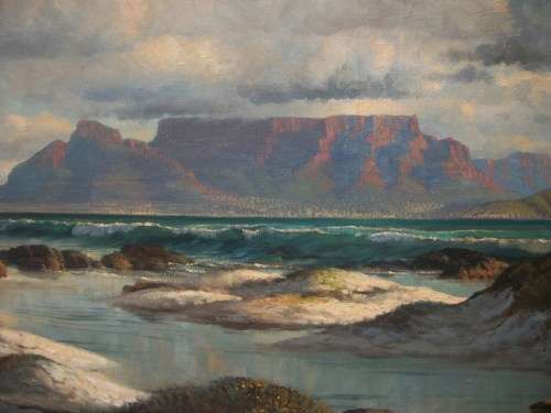 R30 000!!! James Yates SA (1944 - ) LARGE 1.33m x 89cm Oil on Canvas in original frame