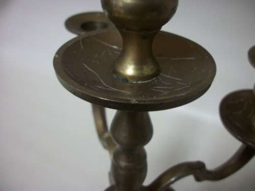 Brass Candelabra - 41 cm tall! 1kg!