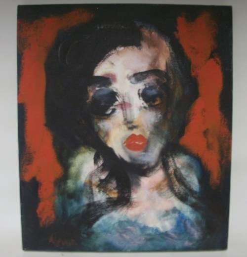 A Lewin - Oil on Canvas, stretched onto frame, ready for hanging