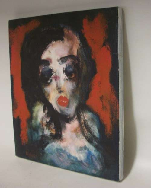 A Lewin - Oil on Canvas, stretched onto frame, ready for hanging