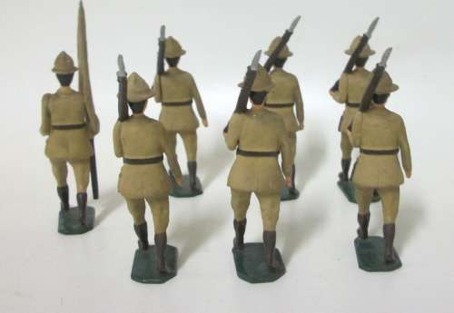 7 Lead Soldiers - WW1 American Infantry