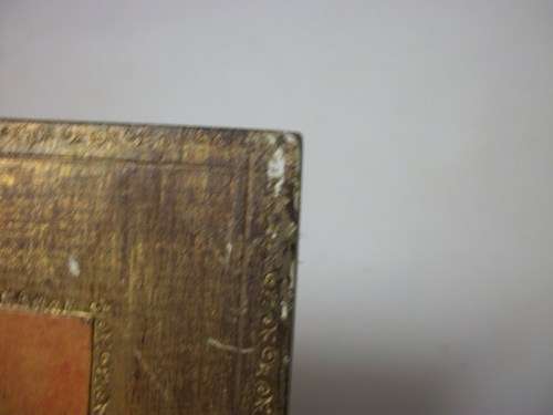 Made in Italy - Lovely Wall hanging with Print pasted onto a wooden backing and Frame