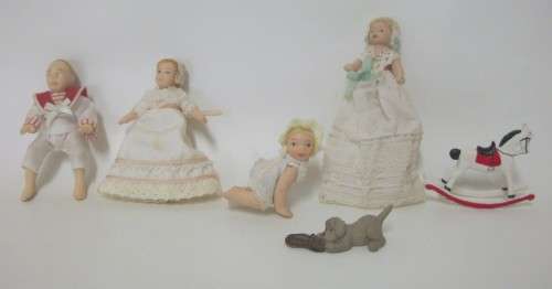 Miniature Dolls and Dolls house accessories