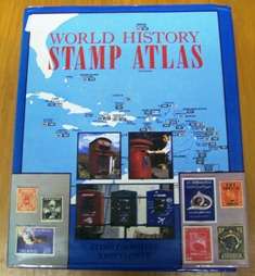 World History Stamp Atlas by Rossiter and Flower