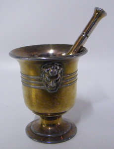 Metal Mortar and Pestle (Small) - Lovely!!!