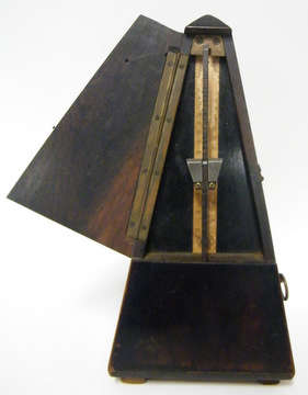 C1800's - Antique Selon Maelzel Metronome with side opening front window - Working! RARE!!!