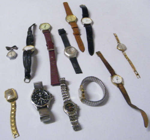 12 Assorted Watches - Men's and Ladies - SEIKO, TEC, Hallmark, Rotary, Avant etc