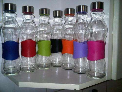 Glass Water Bottle