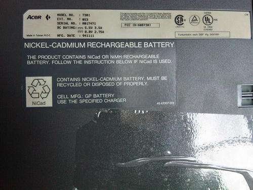 ACER NOTEPAD LAPTOP 