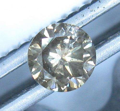 ***CERTIFIED 0.56ct LIGHT BROWN NATURAL DIAMOND***