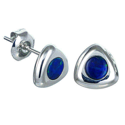 ***STUNNING NEON COLOUR 14k WHITE GOLD EARRINGS***