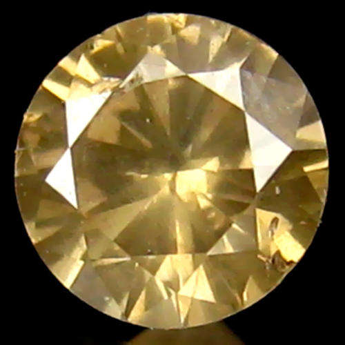 ***STUNNING 0.21ct YELLOWISH BROWN NATURAL DIAMOND***