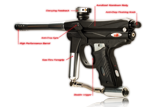 Piranha GTI Paintball Marker - Loads of Extras