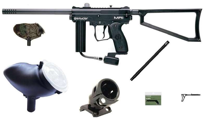 Spyder MR1 Tactical Paintball Marker with EXTRAS!