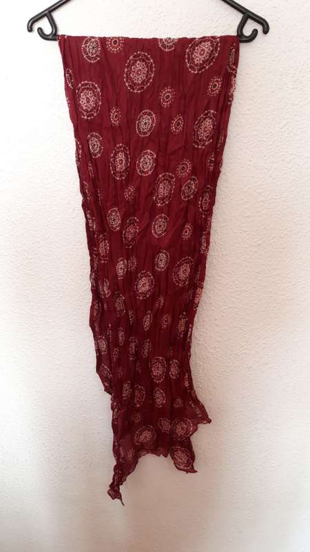 Red scarf