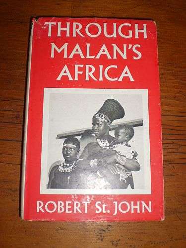 THROUGH MALAN'S AFRICA - Robert St. John