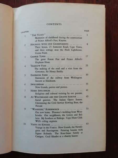 REMINISCENCES OF GEORGINA LISTER
