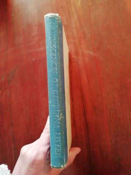 REMINISCENCES OF GEORGINA LISTER