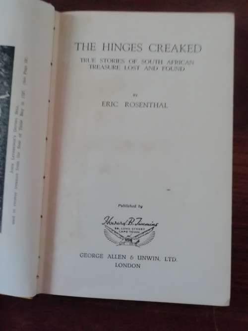 THE HINGES CREAKED - Eric Rosenthal