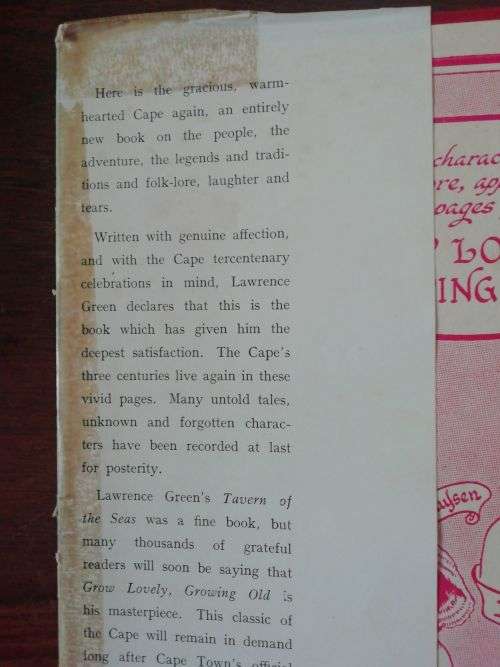 GROW LOVELY GROWING OLD - Lawrence G Green *first edition