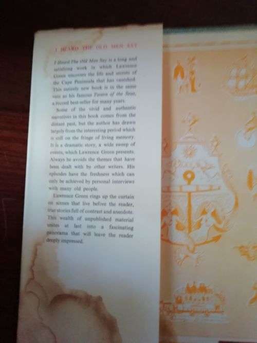 I HEARD THE OLD MEN SAY  - Lawrence G Green *first edition
