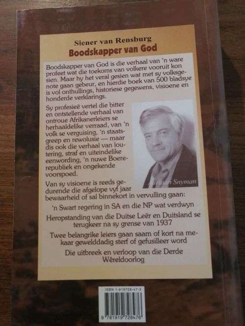 BOODSKAPPER VAN GOD - Siener VAN Rensburg