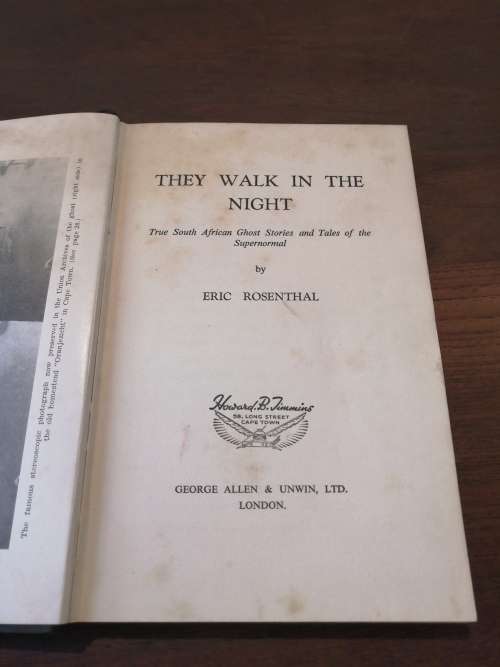 THEY WALK IN THE NIGHT - Eric Rosenthal