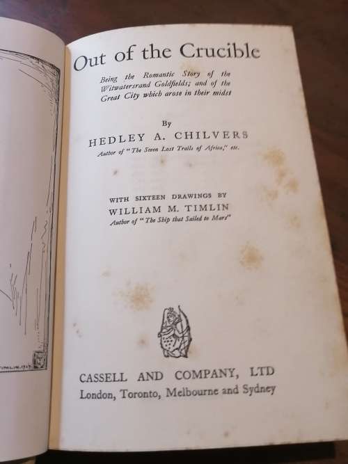 OUT OF THE CRUCIBLE - Hedley A Chilvers