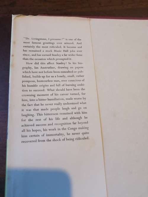I PRESUME: Stanley`s Triumph and Disaster - Ian Anstruther