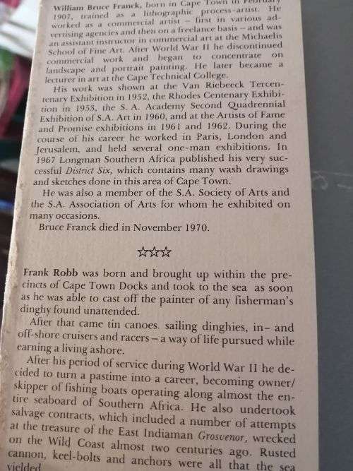 FISHERMEN OF THE CAPE - Frank Robb and Bruce Franck