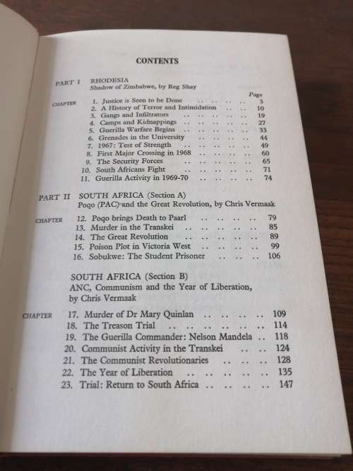 THE SILENT WAR: The Fight for Southern Africa - Reg Shay and Chris Vermaak